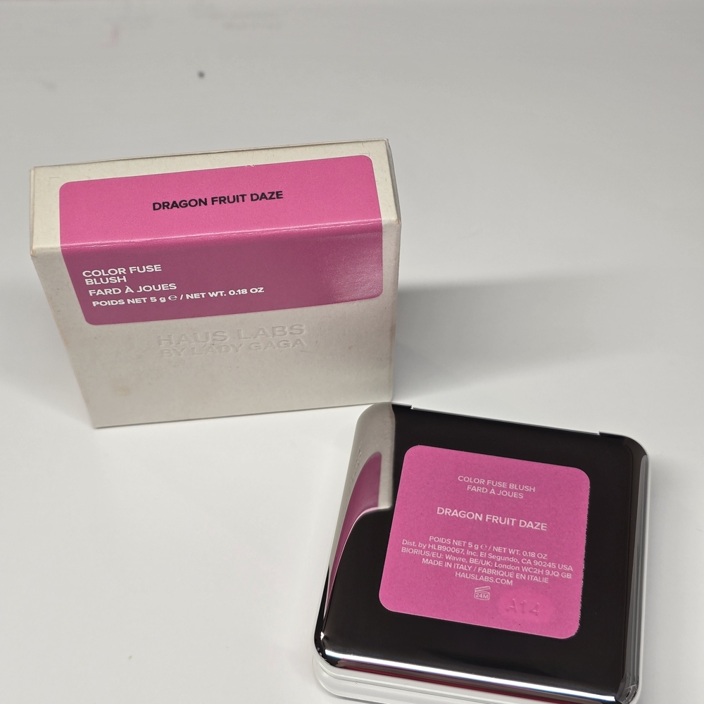 Haus Labs By Lady Gaga Dragon Fruit Daze Cream Blush - Vivid Pink - Picture 3 of 4